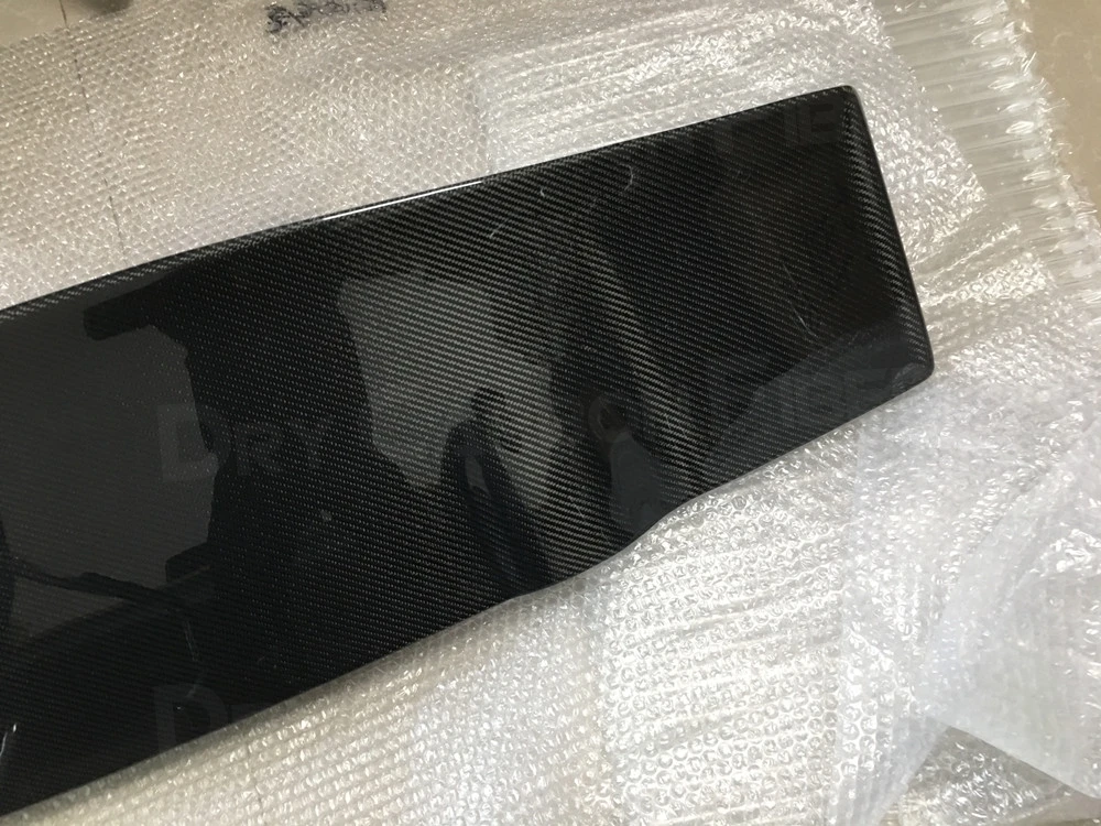 

JCYECF Carbon Fiber Car Rear Roof Spoiler Trunk Wings for Volkswagen Scirocco 2009-2014 Roof Plate Spoiler Car Styling FRP