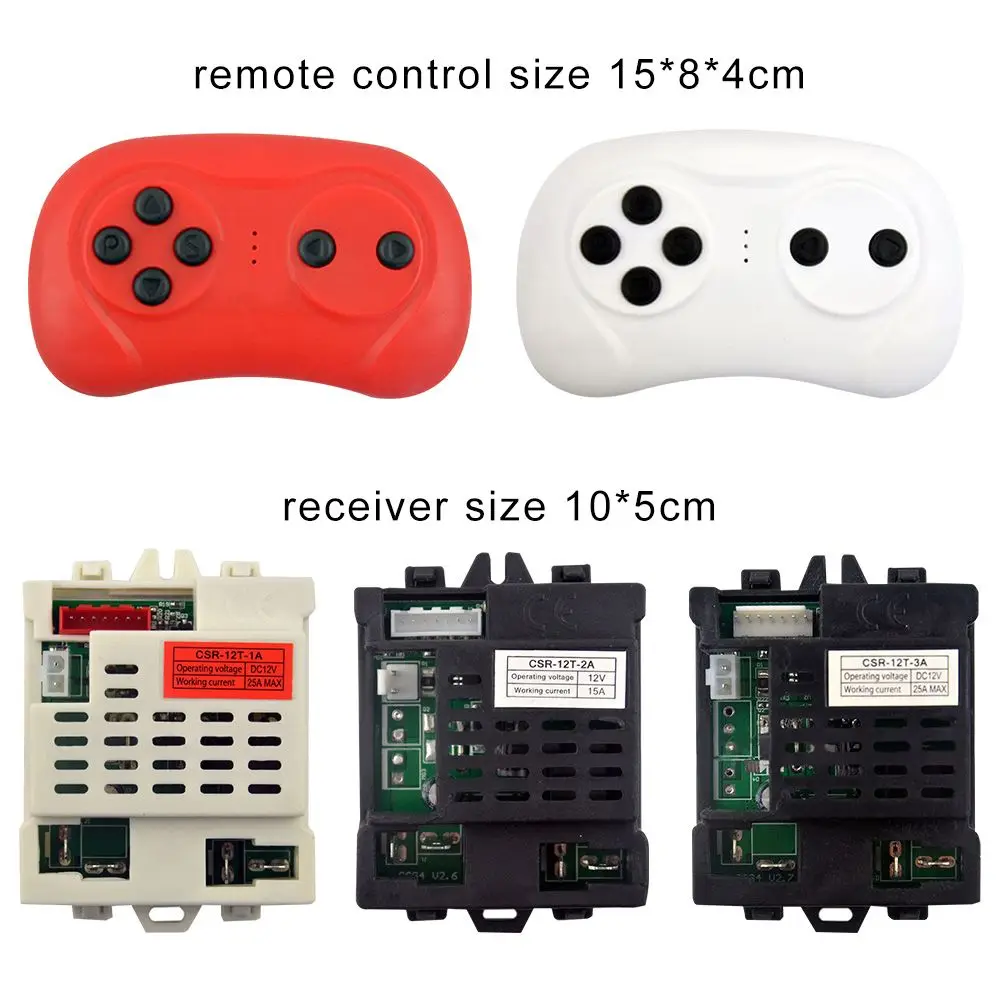 CSR-12T-1A Children\'s Electric Car Remote Control Receiver CSR-12T-2A Children\'s Car Controller CSR-12T-3A Circuit Board