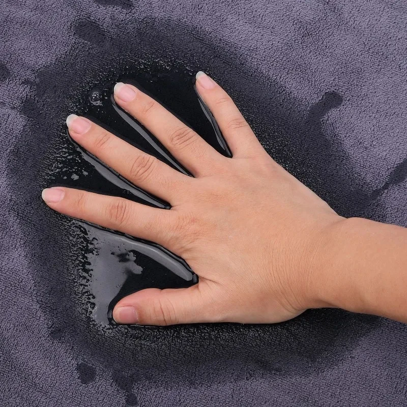 منشفة رياضية رمادية عالية الامتصاص سريعة الجفاف للجنسين | سجادة رياضية معززة للعرق لتمارين كرة السلة والجري واللياقة البدنية #5