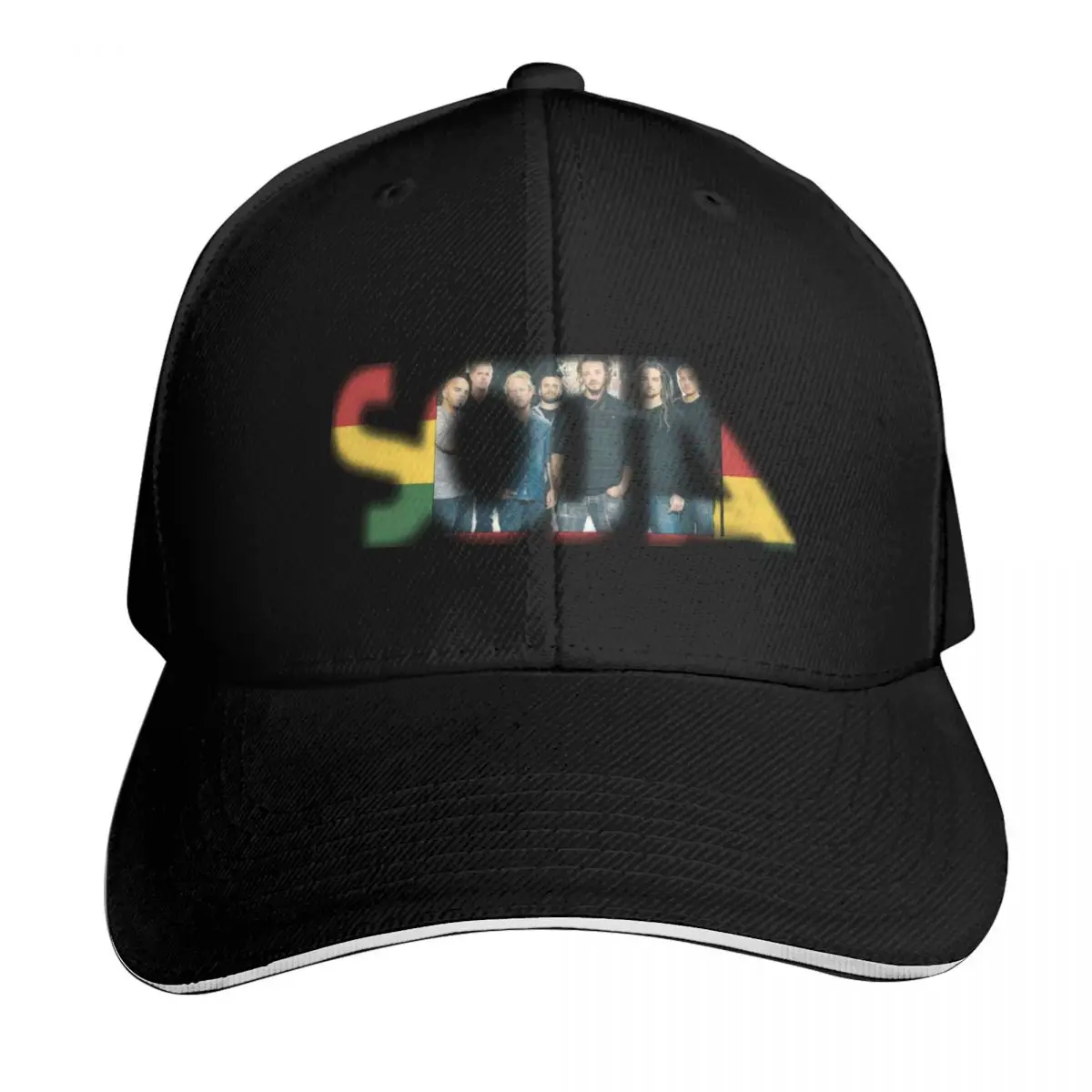 Gorra de béisbol de la banda de música reggae Soja, premios Grammy 2022, gorras personalizadas, sombreros únicos, sombreros divertidos, sombreros de playa para mujer y hombre