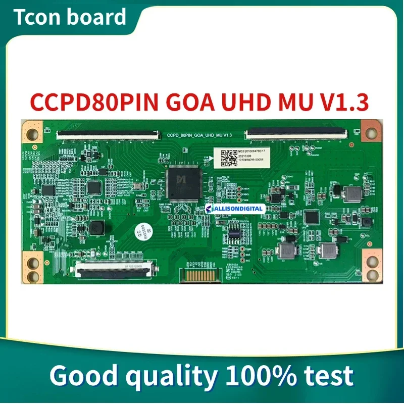 Original para Haier LU50C51 50R5 Tcon Board CCPD-80PIN-GOA-UHD-MU V1.3 pantalla CC500PV7D