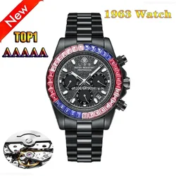 AAAAA 1963 Watch Fully Automatic Mechanical Men's Watches Business High End Luxury Sapphire Crystal Diamond Set Men's Watch