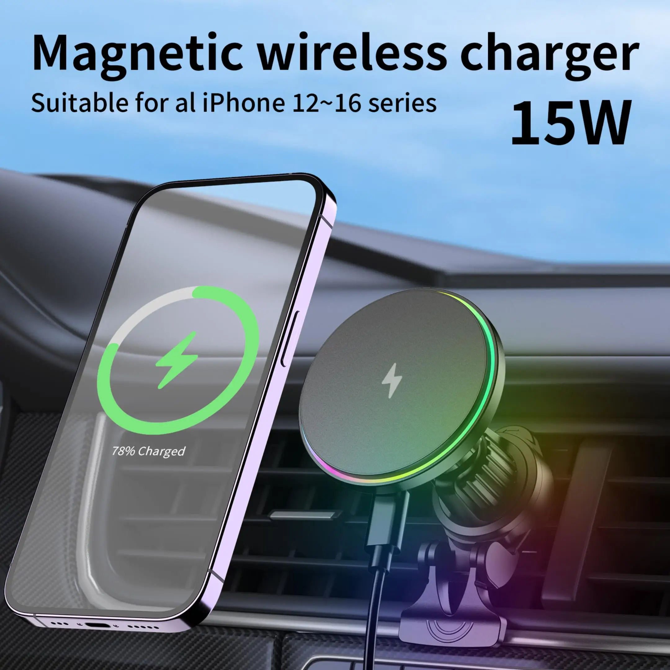 Magnetic Car Mount … - image