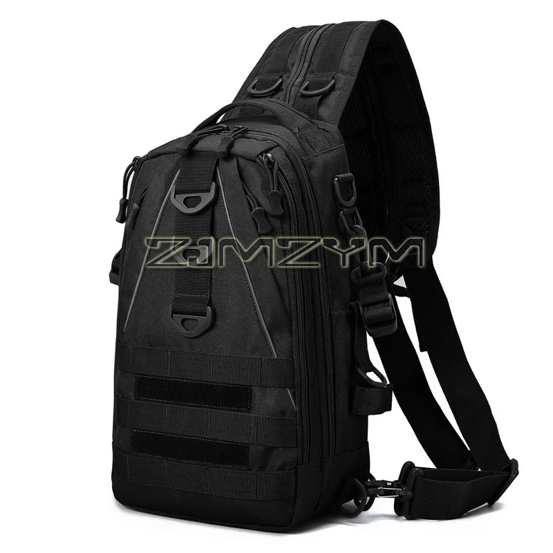 Multifunctional Large Capacity Backpack Lightweight Fishing Gear Crossbody Bag Fishing Rucksacks Tactical Backpacks