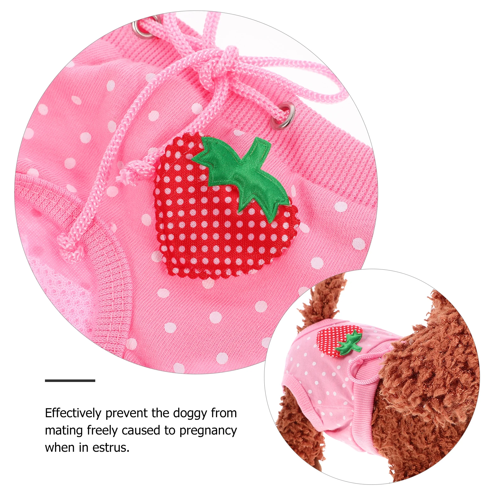 

Panties Physiological Pants for Dogs Cotton Comfortable Sanitary Pet Supplies Estrus Male Puppy Incontinence