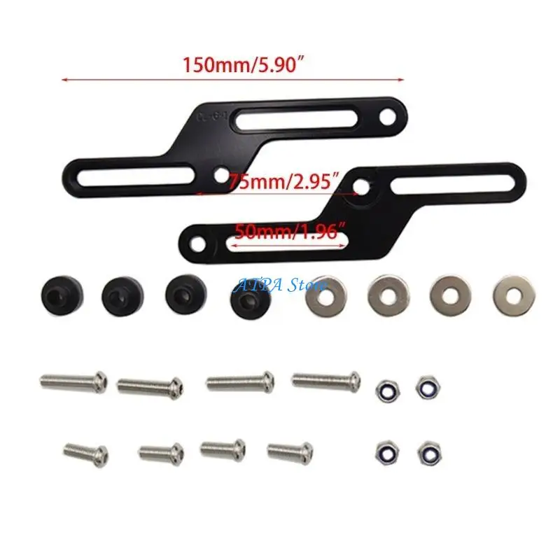 U13C Motorcycle Windscreen Adjusters Support Holder Adjustable Windscreen Strengthen Bracket For V-Strom 650 DL650 2017-2022