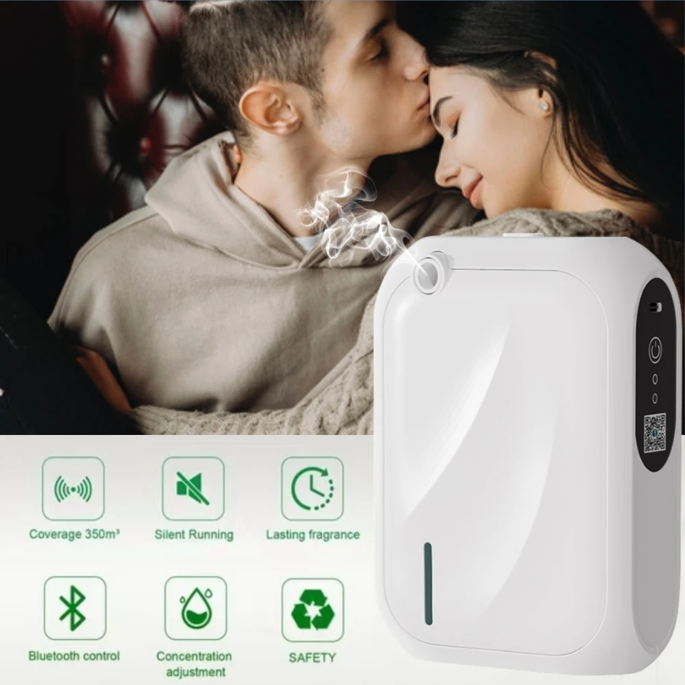 500m³ Aroma Diffuser Essential Oils Perfume Home Air Freshener 140ml Humidifier Room Fragrance Flavoring Home Appliance