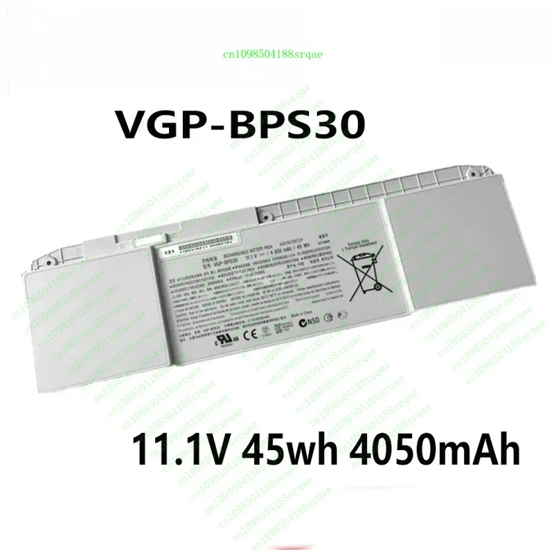 

VGP-BPS30 BPS30 11.1V 45wh 4050mAh Laptop Battery For Sony SVT-11 SVT-13 T11 T13 SVT-1111M1E/S VT13117ECS VGPBPS30"% Test"
