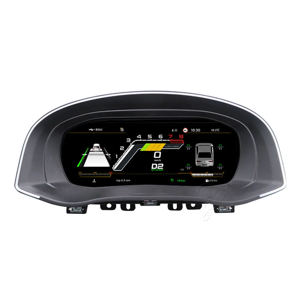 2011 to 2022    Adaptable LCD Instrument Panel Dashboard New and    Condition Featuring Speedometer Gauge Display