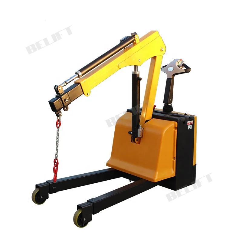 Electric Powered Crane Used In Workshop Or Tight Space 3.5 M Lifting Height Crane Equipment For Lifting And Moving Material