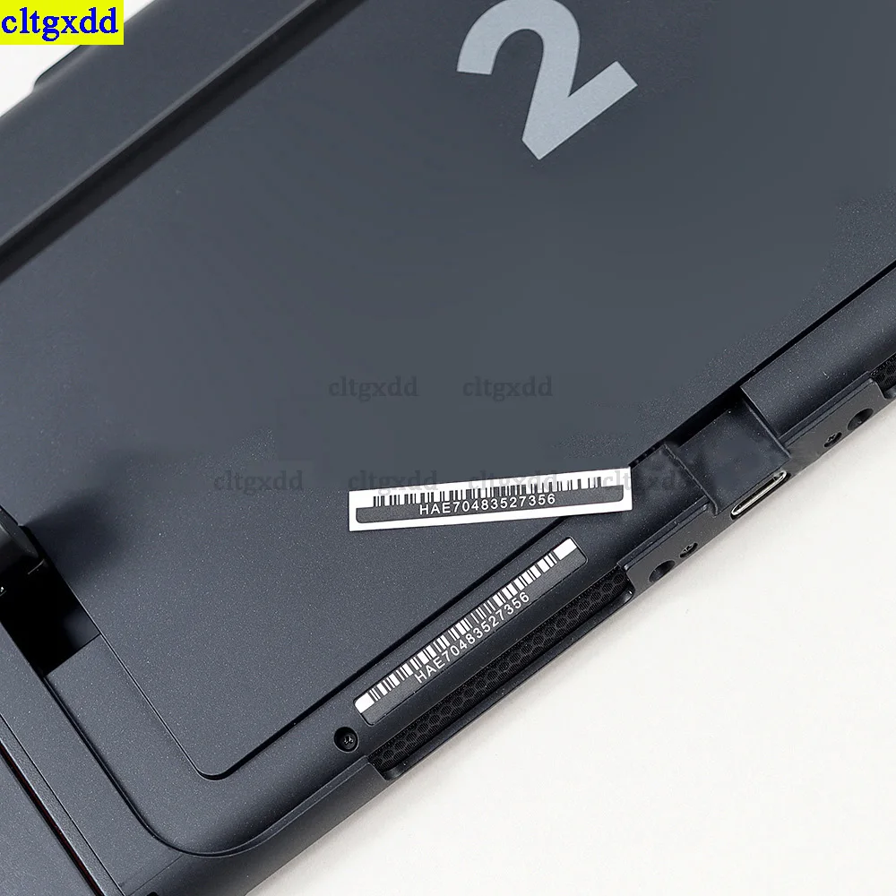 Cltgxdd 2-10piece FOR Switch 2 gaming console sticker serial number sticker NS Switch 2 console back label sticker replacement