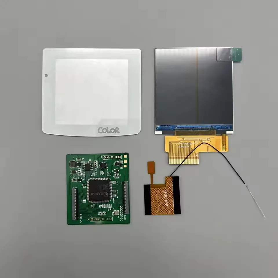 Ekran LCD IPS o wysokiej jasności o przekątnej 2,6 cala, kompatybilny z Nintendo Game Boy Color (GBC), obsługuje wyświetlacz pikselowy. — zdjęcie produktu 4