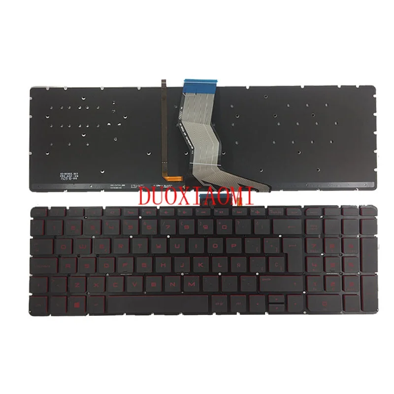 

FOR HP Pavilion Star Wars 15-an001la KEYBOARD Red backlit Spanish Teclado