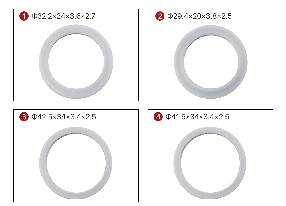 Cloudray-Dichtungsring-Unterlegscheibe, Schutzfenster für Raytools/Precitec/WSX/Bodor, anpassbare Größe für Faserlaserkopf 1064 nm – Detail 6