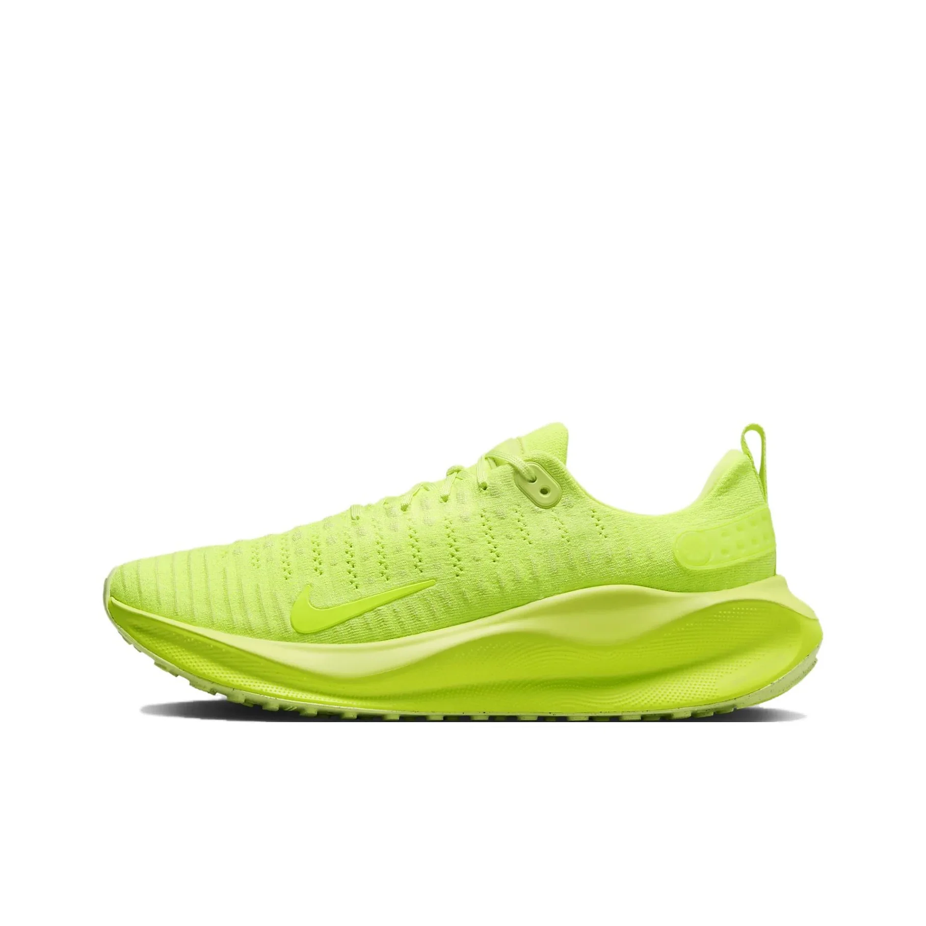 Zapatillas Nike InfinityRN para hombre, parte superior baja, color verde neón DR2665-700
