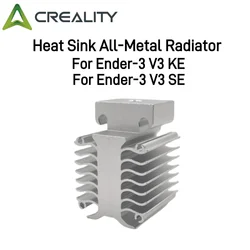 Creality Ender-3 V3 KE Heat Sink All-Metal Radiator Original Metal Heat Sink for Ender-3 V3 SE 3D Printer Parts