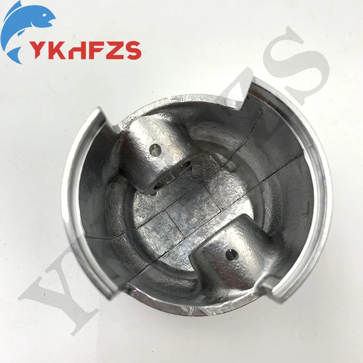 Set Piston 350-00001-1 STD untuk Tohatsu Motor tempel 2T 18HP M18E 350-00001-0 Diameter 350-00001 60mm