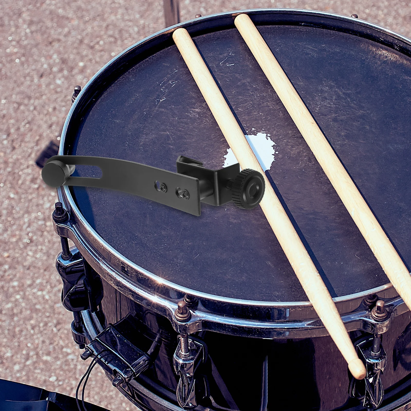 

Mic Clip Drum Snare Clips Accessories Clamp Holder Kit Fixing Black St Rim Practical Mic St Durable Alloy Material Drum Kit