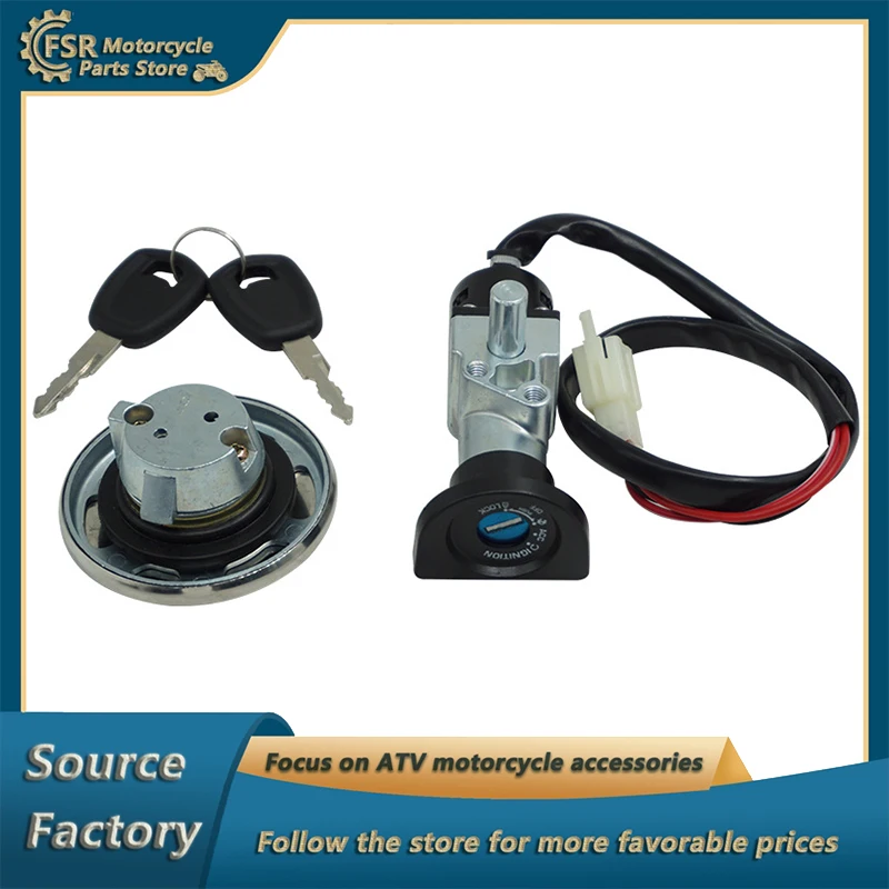 1 Set Ignition Switch Lock Fuel Gas Cap And 2 Keys for Harley XG750 500 2014-2020 Motorcycle Accessories