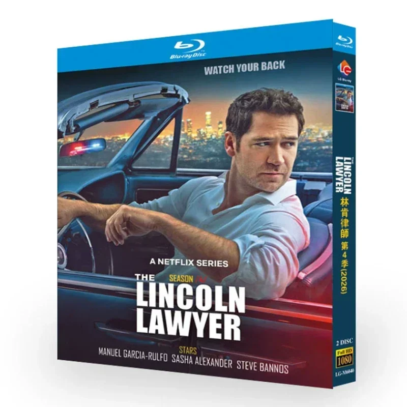 The Lincoln Lawyer Saison 4 (2026) Blu-ray Disc Haute Définition BD - Série TV, Drame, Thème juridique