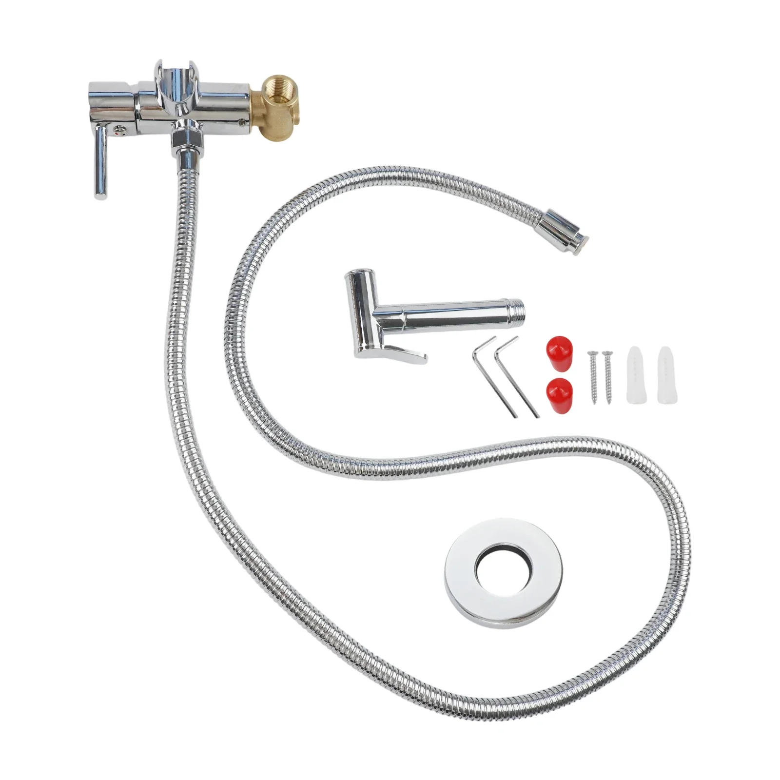 

Распылитель для биде с регулируемым давлением Материал из цинкового сплава Полный раствор для биде Распылитель с регулируемым давлением воды