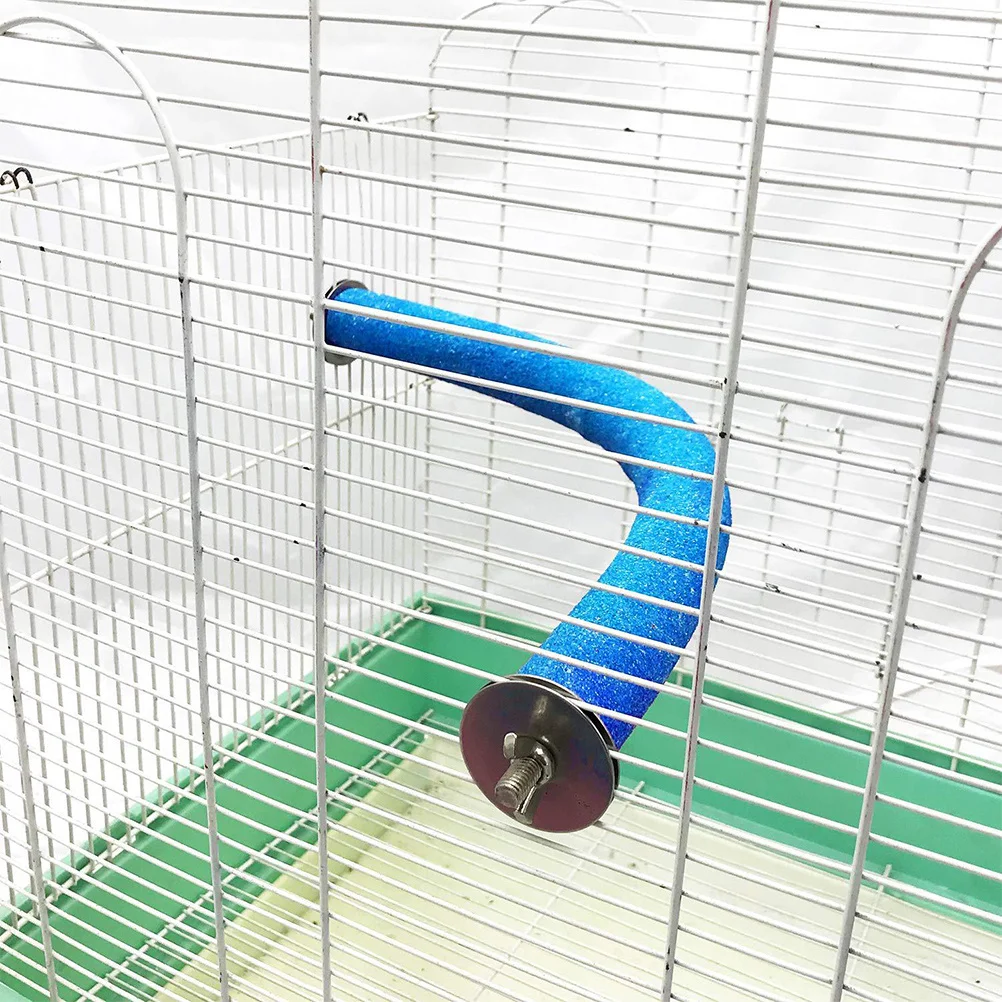 

Bird Standing Poles U Shape Parrot Grinding Rod Stone Chewing Bar Cage Decor Pet Cage Accessory Parrot Grinding Rod
