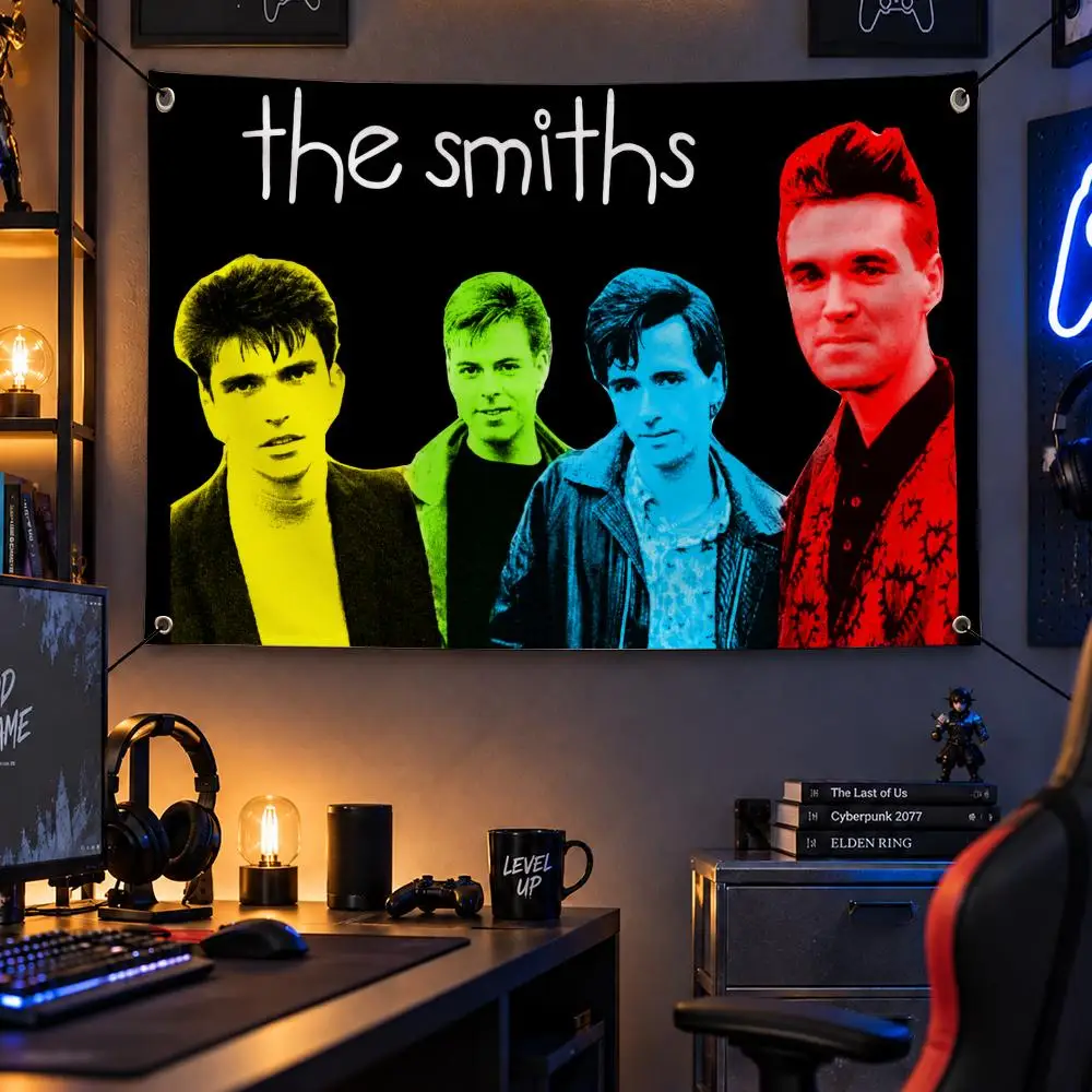 Band T-The Smiths Flags Personalized Flag Room Dorm Camping Picnic Garage Bar Indoor Outdoor Wall Decor