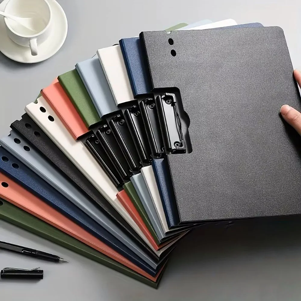 Carpeta de archivos A4, organizador de documentos, cubierta para portapapeles, carpeta de archivos de negocios, suministros escolares y de oficina, accesorios organizadores de escritorio, 1 ud.