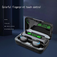 F9 TWS Bluetooth 5.0 Earphones Wireless Headphones 9D Stereo Sports Waterproof Earbuds Headsets With Mic For All Phones
