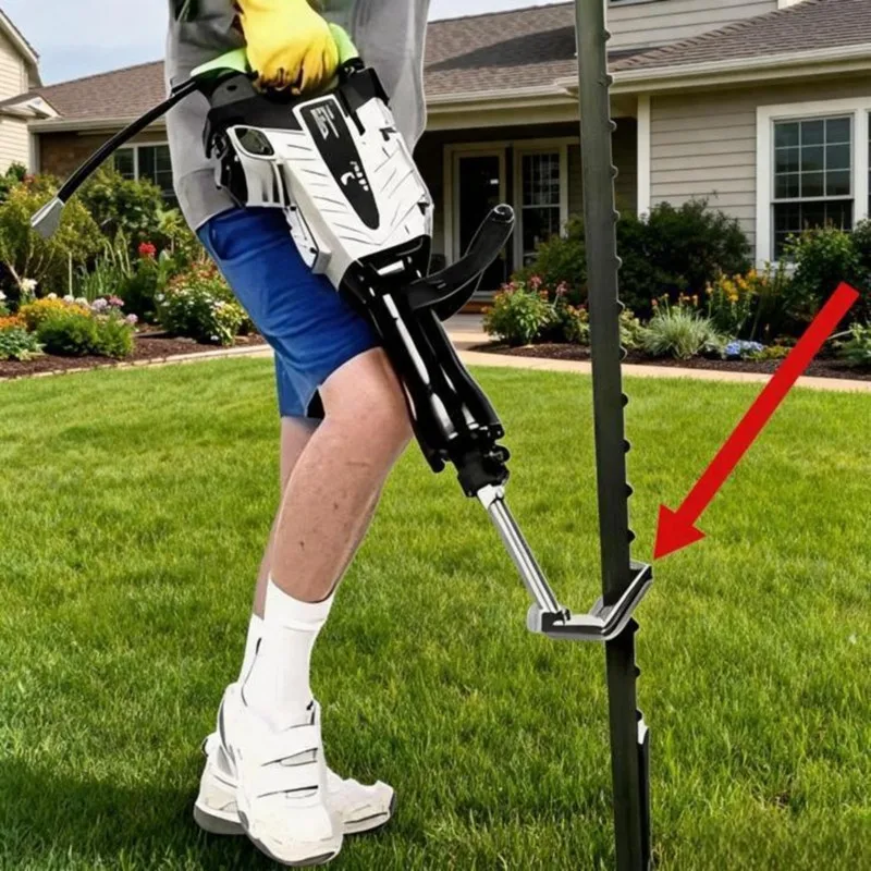 ABLG Extra Long Stake Garden Fence Post Installation Tool-Heavy Duty Driver Aid-Impact Drill/Hammer Compatibility view 5