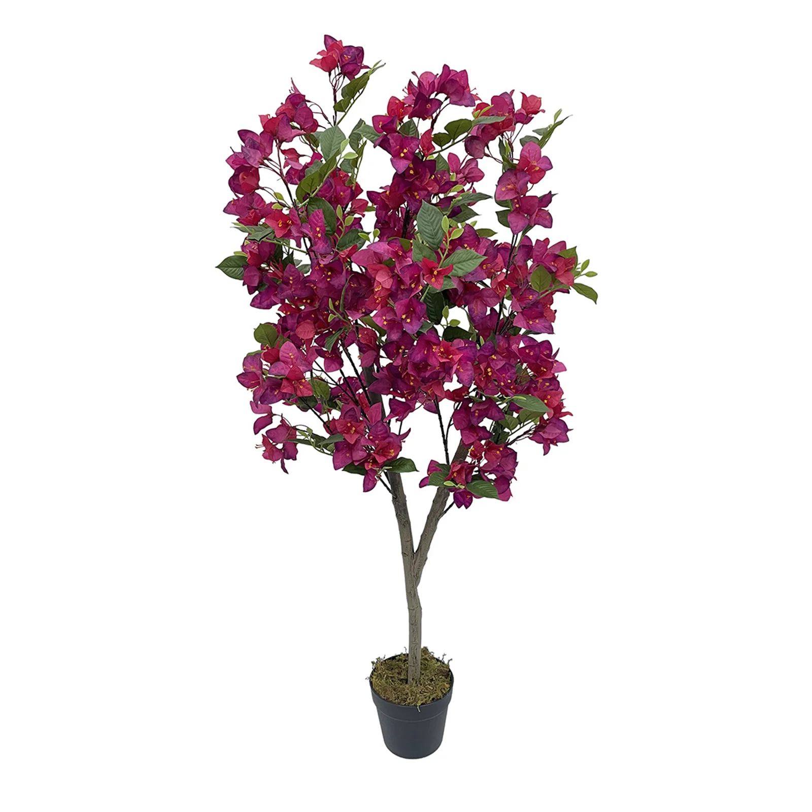 3.94FT Artificial Bougainvillea Tree Green Plant With Bendable Branches And Stems Photography Studio Atmosphere Decoration