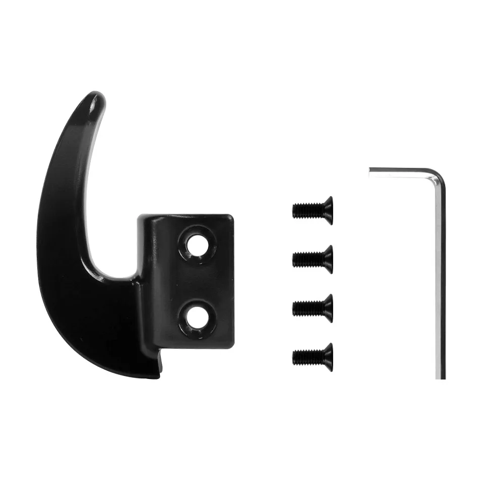 Electric Scooter Storage Hook for Segway Ninebot MAX G30 G30D Skateboard Hanging Bags Claw Curved Hanger Hook screws Accessories