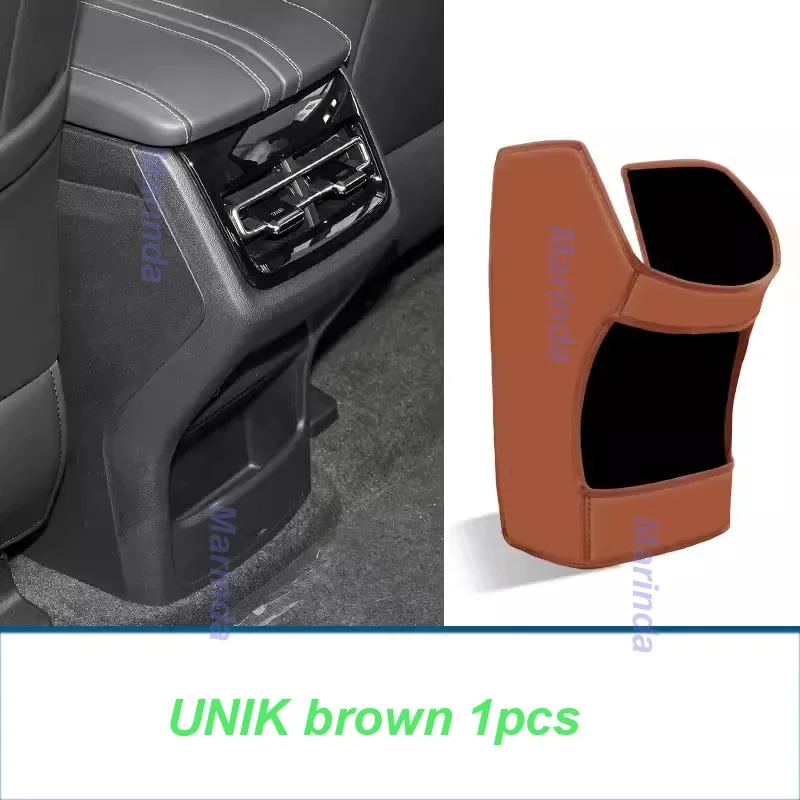 Car Rear Row Anti-kick Frame for Changan UNIT UNIK UNIV Rear Air Conditioning Outlet Anti-kick pad Cover Interior Accessories