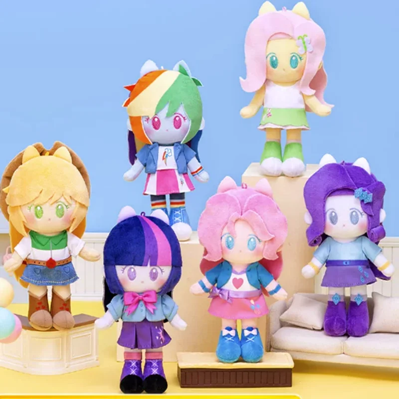 

My Little Pony Equestria Girls Series слепая коробка Kawaii Twilight Sparkle Applejack кукла аниме фигурка детский подарок Mystery Collection