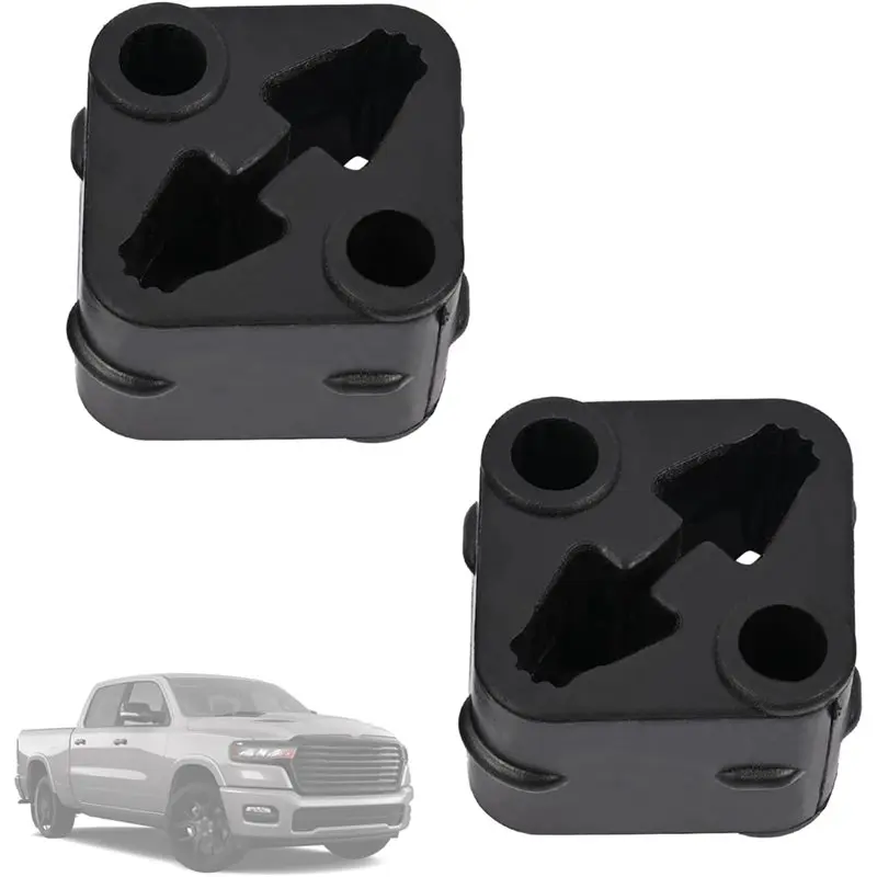 Vibration Damping Isolator Rubber Hanger Rear Exhaust Pipe Support Muffler Dampener For Ram 1500 2019-2025 68519121AA 68335439AA