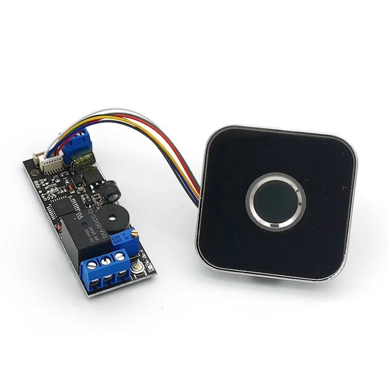 Super Sale K202 DC12V Consumption Fingerprint Control Board R502 Fingerprint Module, for Access Control and Smart Lock System