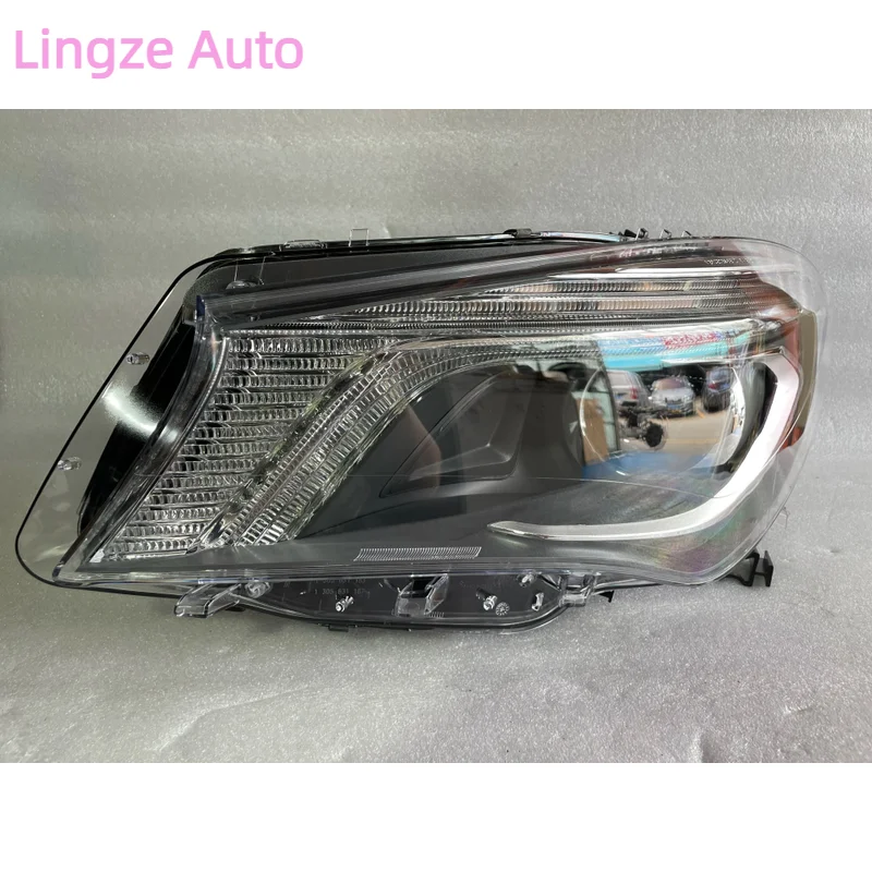 Fit For Benz CLA Headlight W117 Headlamp 2013-2016 CLA Xenon Lamp Half Assembly Plug And Play Upgrade And Modification