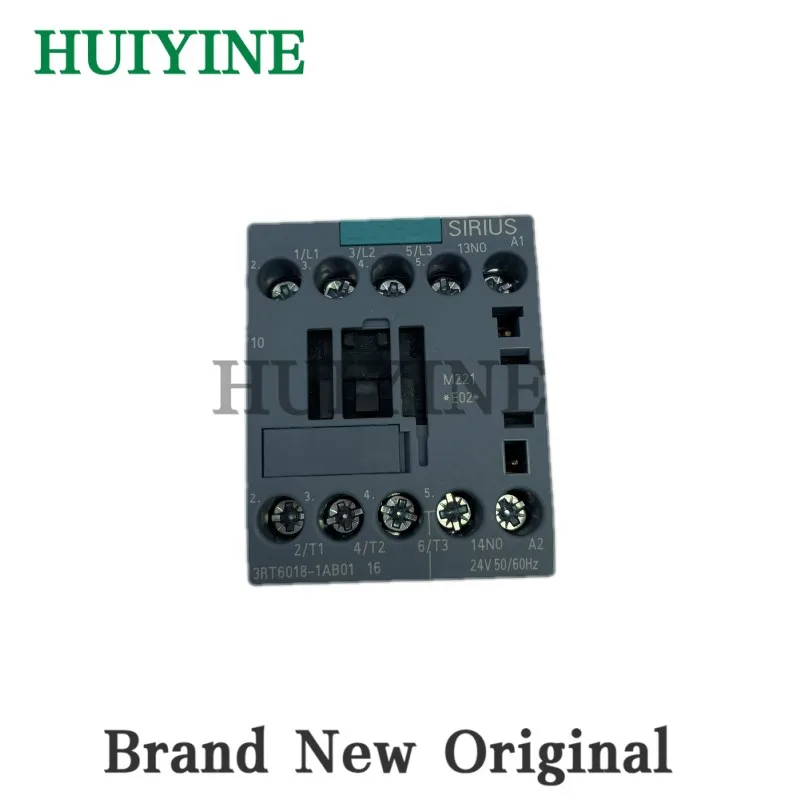 Original For Siemens 3RT6015-1AN21 3RT6015 3RT6016 3RT6017 3RT6018 1AF01 1AF02 1AN21 1AN22 1AB01 AC24V 110V 220V 3RT6018-1AB01