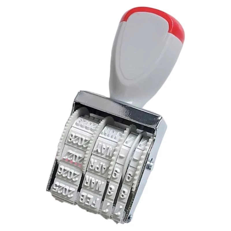 Rubber Stamp Line Dater English Date Stamp Office Stamp Rotating Stamp best sale
