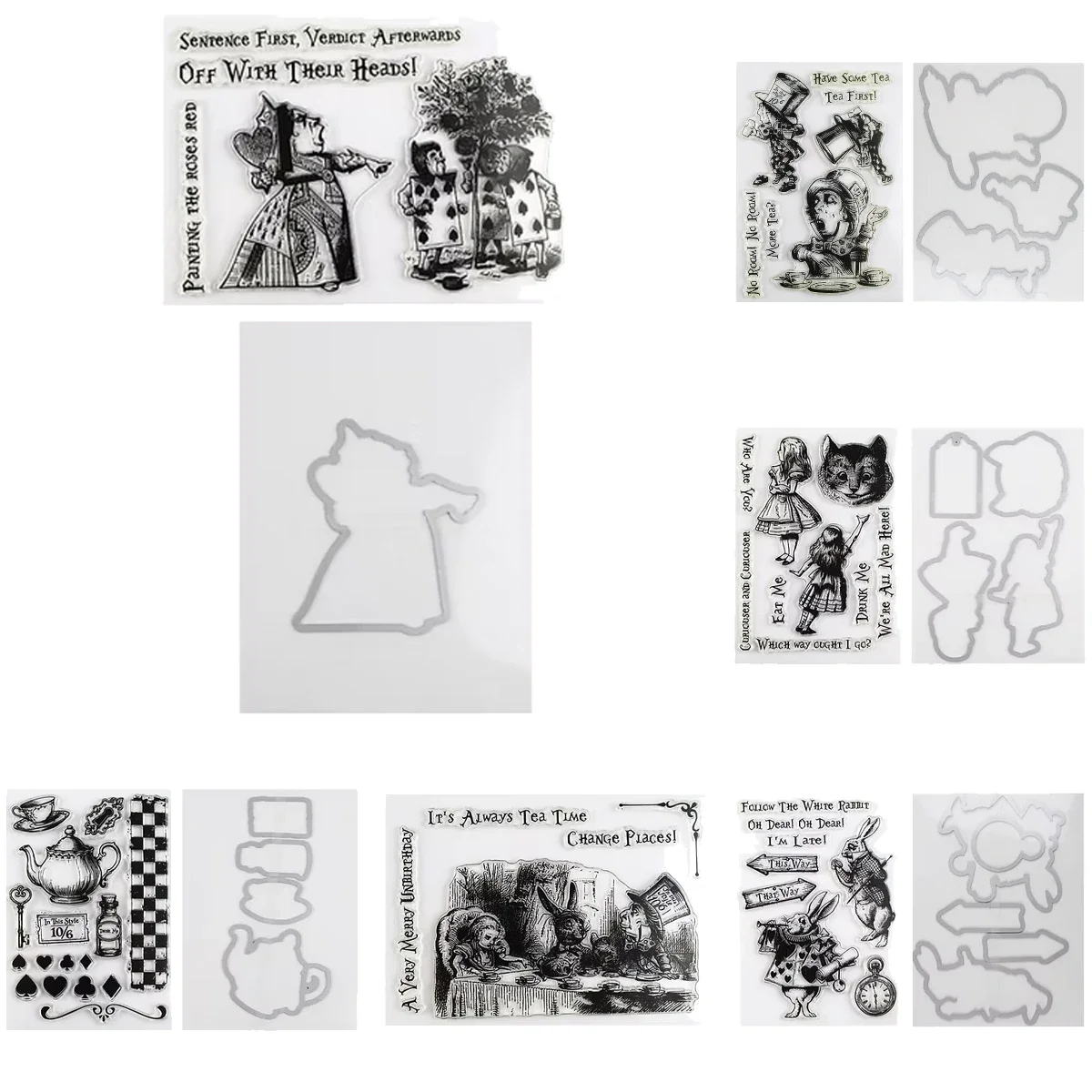 White Rabbit Stamps 2026 NEW Cutting Dies Scrapbook Diary Decoration Stencil Embossing Template DIY Greeting Card Handmade