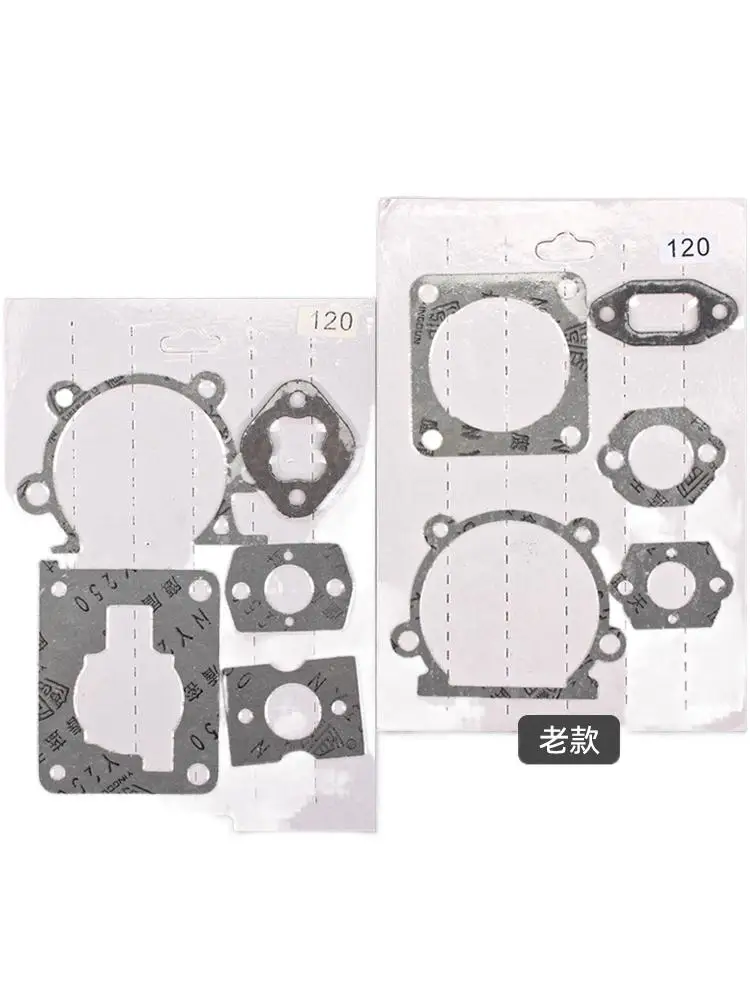 

for Steele FS120 lawn mower paper gasket carburetor cylinder muffler gasket