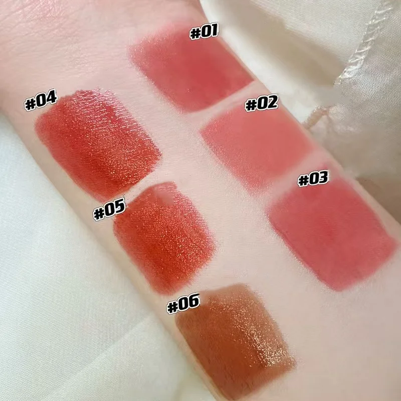 Półprzezroczysty połysk nawilżający balsam do ust długotrwały lekki nieprzywierający kubek wodnisty szminka w pisaku kosmetyki do makijażu