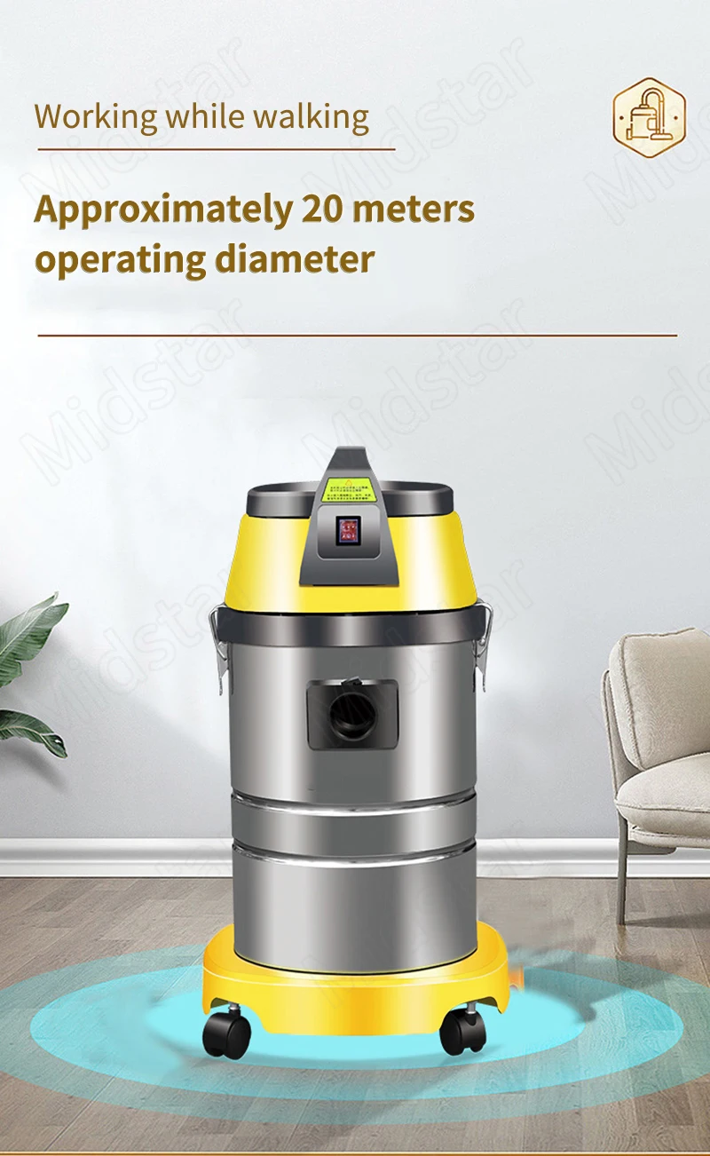 Пылесос Midstar горячей продажи для чистки автомобиля