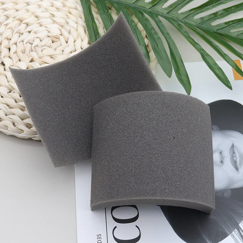 Thicken 2.5cm 5pair Black White Sponge Shoulder Pad Encryption Shoulder Pad For Blazer T-shirt Clothes Sewing Accessories
