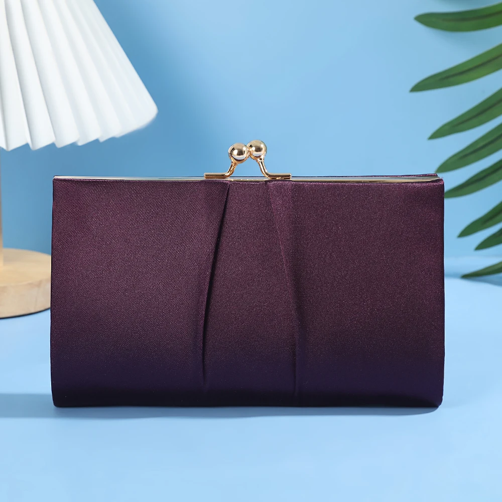 

New pleated Evening Bag Ladyship Storage Bag Wedding Party Dress Clutch Bag Fashion chain satchel bag