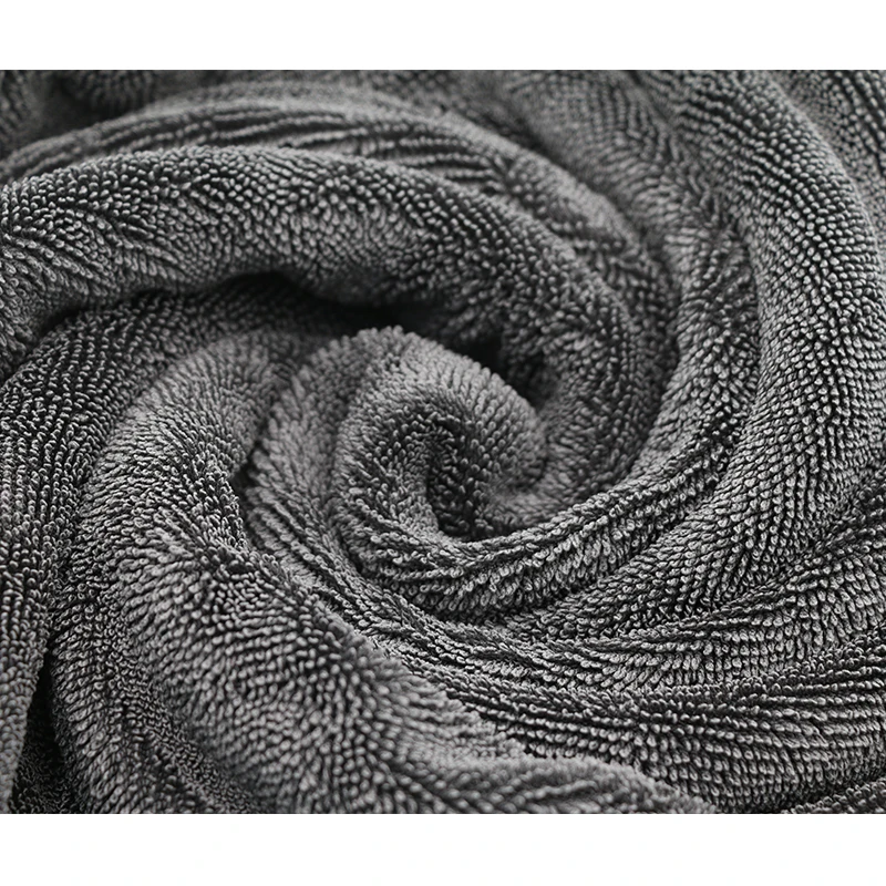 Z detalami 1200GSM 60*90cm ściereczka z mikrofibry wyjątkowo miękka szmata do ściereczki do czyszczenia osuszania myjni samochodowych