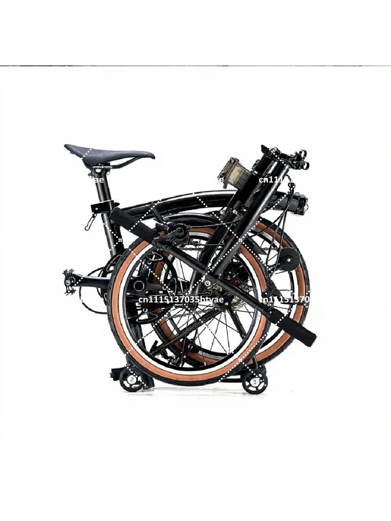 16 inch 349 Wheel 7 Speed Tri-Fold Mini Outdoor Bike for Adults Men Bicycle Carbon Fiber Ultra-light 7.5kg Folding Bike
