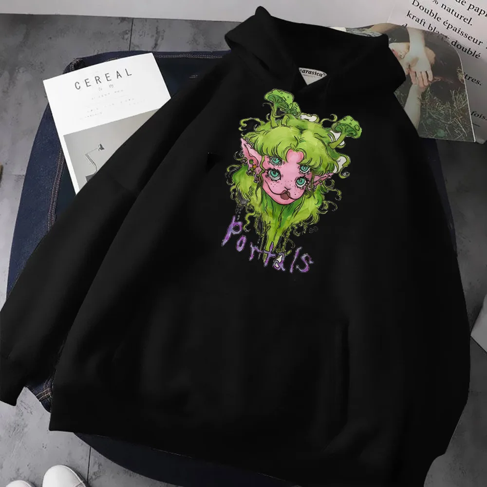 Melanie Martinez hoodie youthful patterned streetwear clothes for teens harajuku female tracksuits pullover manga comfortable