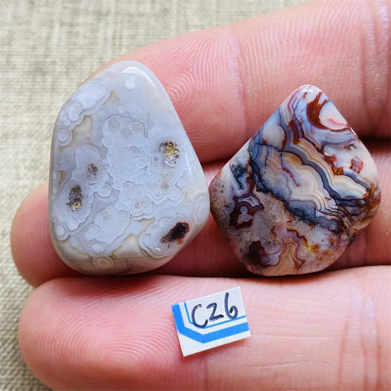 Natural Madagascar Agate Energy Stone Reiki Healing Chakra for Witchcraft Crystal Healing
