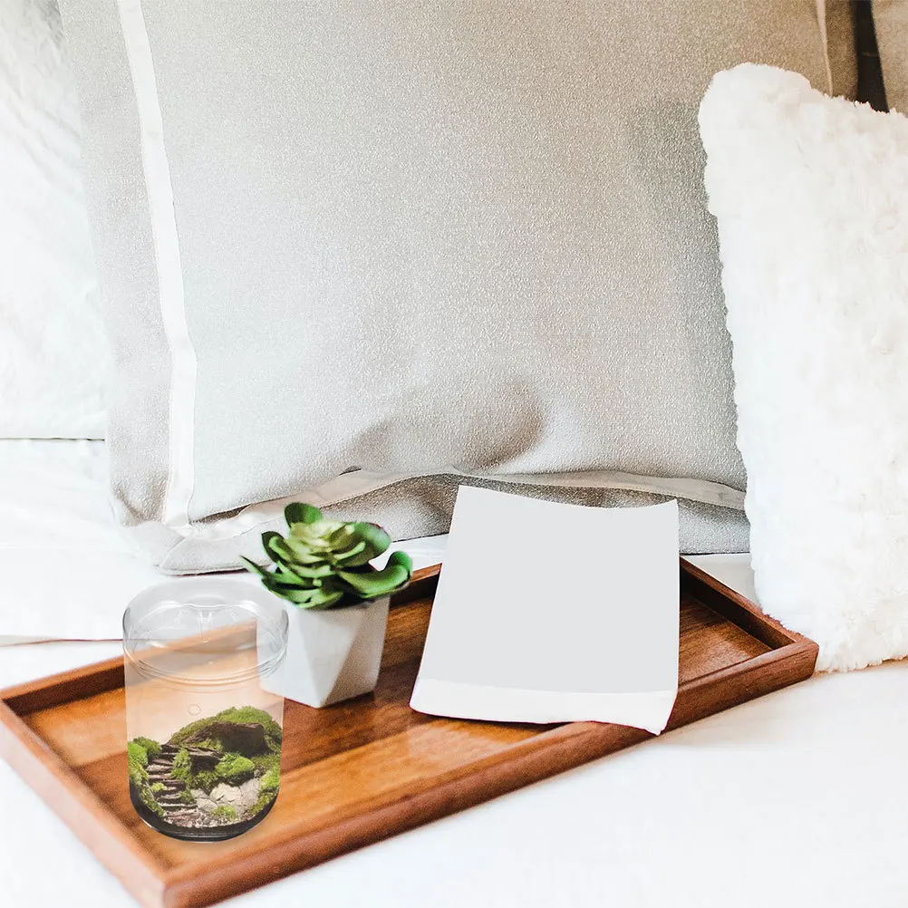 

Transparent Glass Landscape Bottle Micro Landscaping Container DIY Plant Terrarium Desktop Succulent Planter Hydroponic Vase